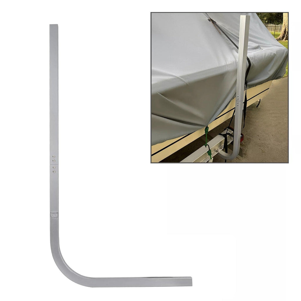 (1)-1/8" Thick Aluminum 46" Boat Trailer Guide on Poles Side Parts 1 1/2" Square