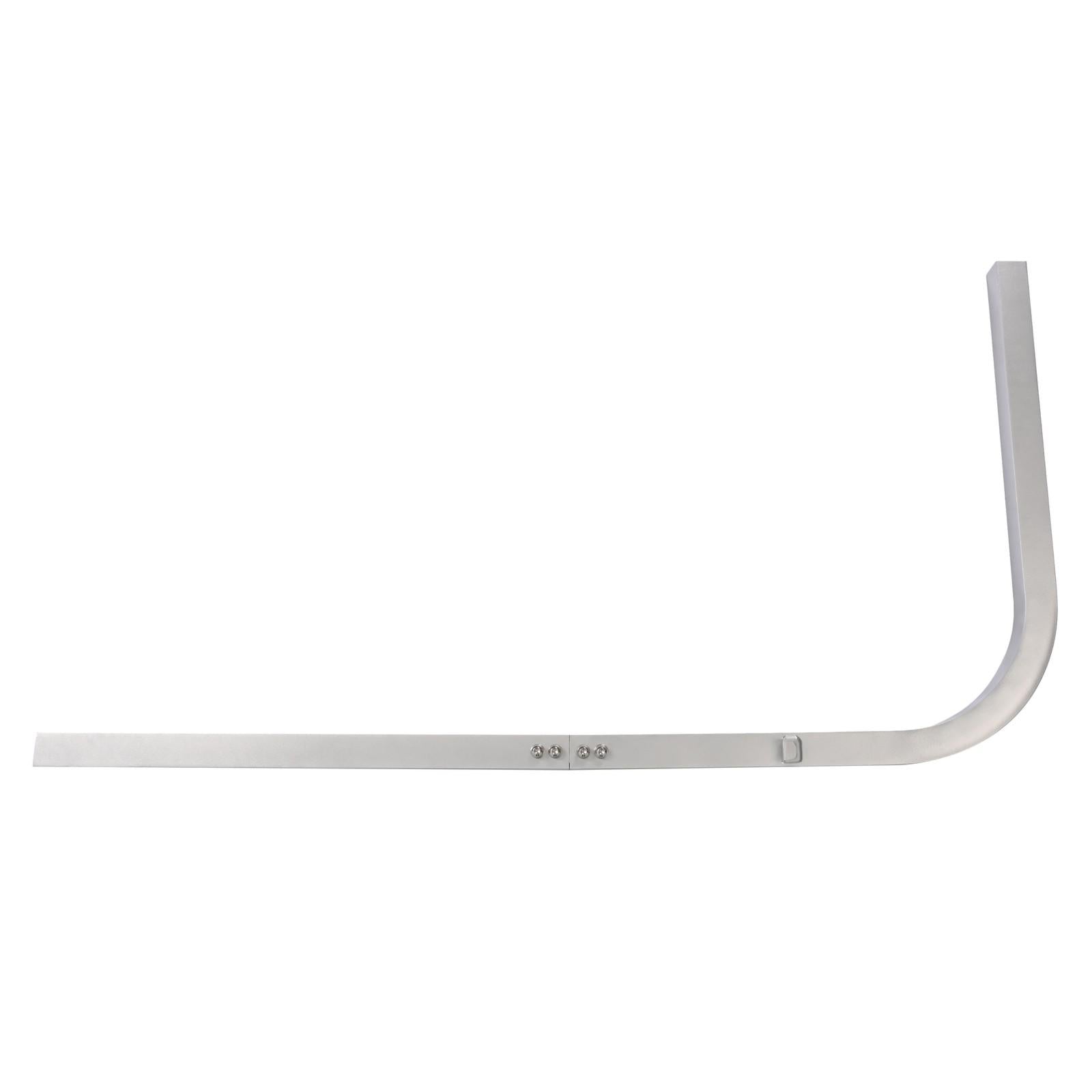 (1)-1/8" Thick Aluminum 46" Boat Trailer Guide on Poles Side Parts 1 1/2" Square