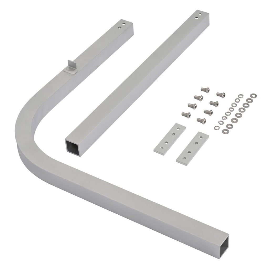 (1)-1/8" Thick Aluminum 46" Boat Trailer Guide on Poles Side Parts 1 1/2" Square