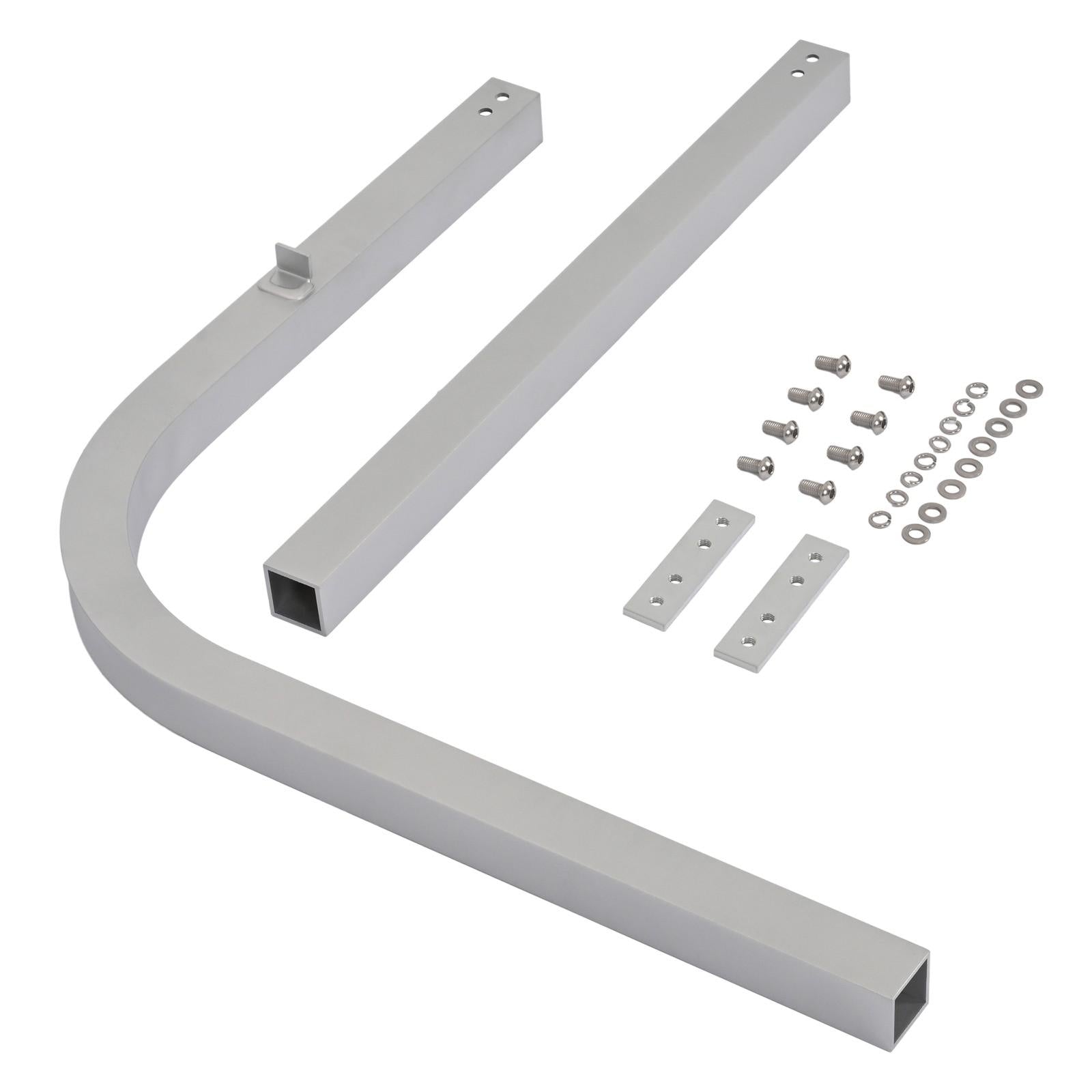 (1)-1/8" Thick Aluminum 46" Boat Trailer Guide on Poles Side Parts 1 1/2" Square
