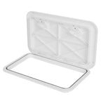 24" x 14" White Marine Boat Deck Access Hatch & Lid