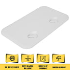 24" x 14" White Marine Boat Deck Access Hatch & Lid