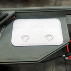 24" x 14" White Marine Boat Deck Access Hatch & Lid
