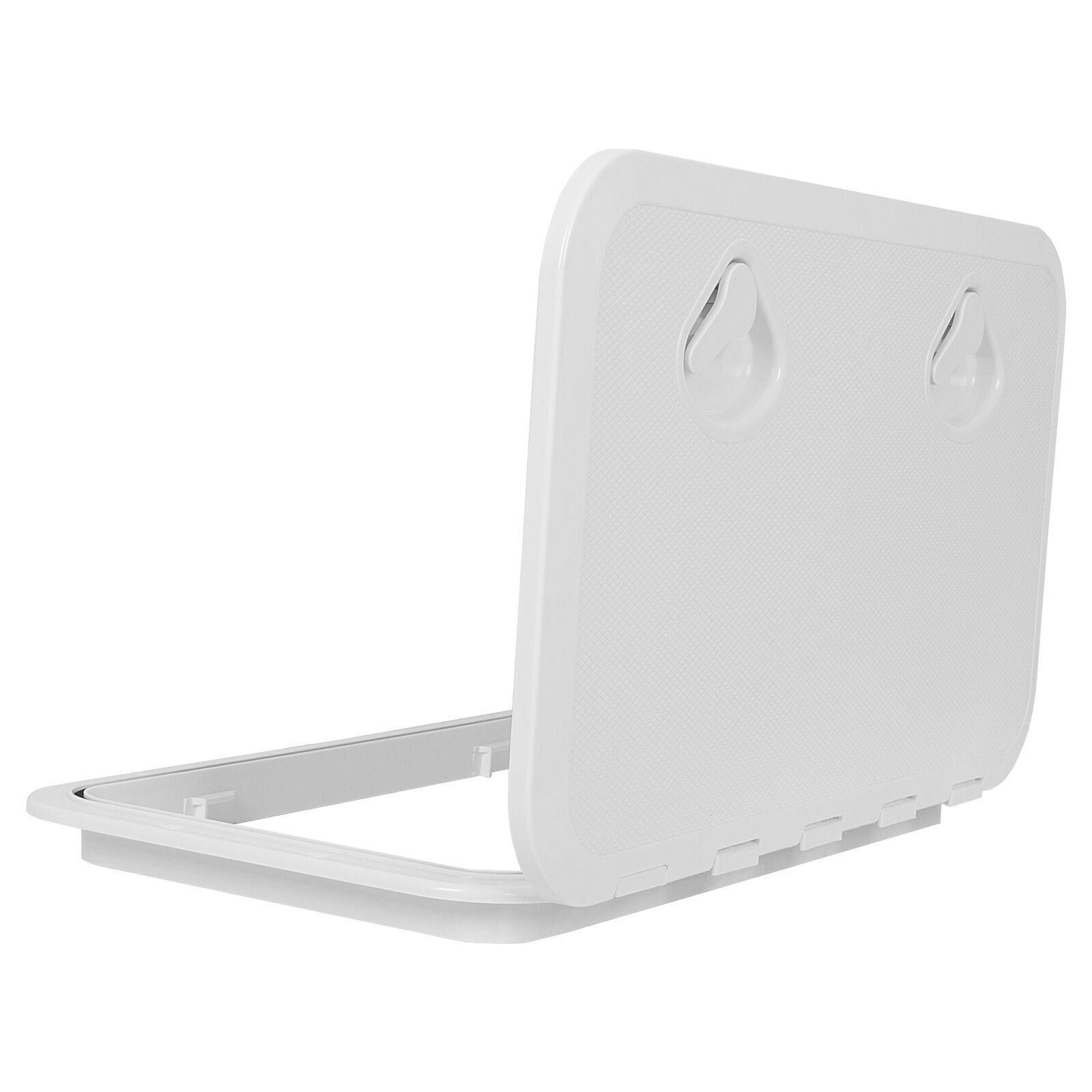 24" x 14" White Marine Boat Deck Access Hatch & Lid