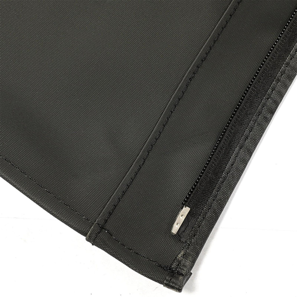 For 1987-1995 Jeep Wrangler YJ 2DR Soft Top Sailcloth Black w/ Tinted Windows