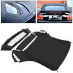 For Ford mustang 1994 95-04 Soft top W/window BlK Sailcloth Plastic Convertible