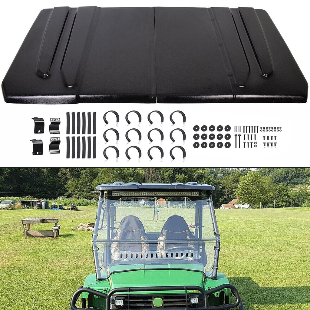 New Polyethylene Hard Top Roof For Yamaha Rhino 450 660 700 UTV Black