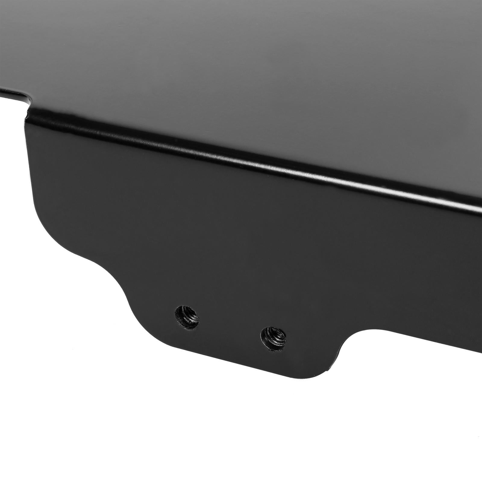 Fit for 2007-2018 Jeep Wrangler JK 4WD 2-Door Steel Gas Tank Skid Plate Black