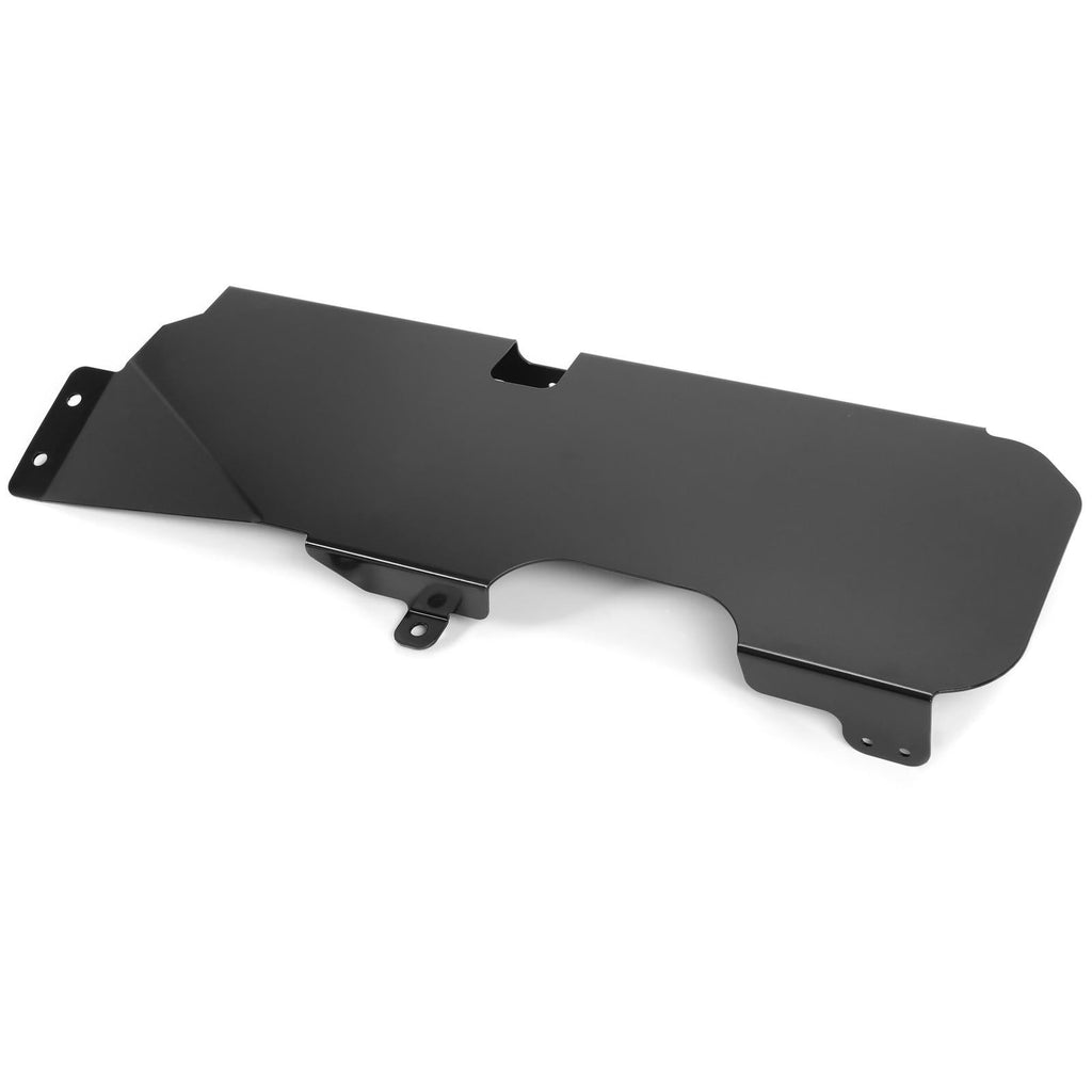 Fit for 2007-2018 Jeep Wrangler JK 4WD 2-Door Steel Gas Tank Skid Plate Black