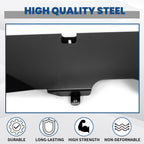Fit for 2007-2018 Jeep Wrangler JK 4WD 2-Door Steel Gas Tank Skid Plate Black