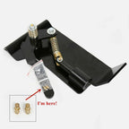 1/2" HD Skid Steer Quick Tach Attachment Mount Plate & Conversion Adapter Latch
