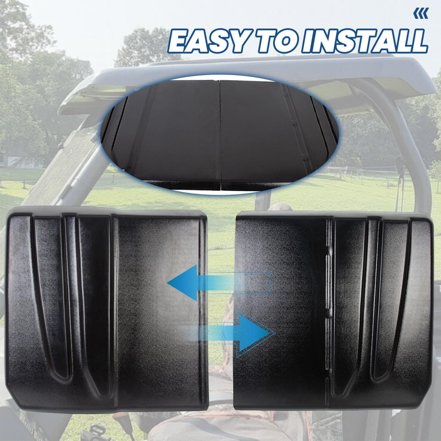 Polyethylene Hard Top Roof For Polaris Ranger 500 XP700 XP800 UTV Black