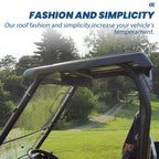 Polyethylene Hard Top Roof For Polaris Ranger 500 XP700 XP800 UTV Black