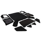 Soft Top + Upper Skins Set w/ 5 Windows For 97-06 Jeep Wrangler TJ WATERPROOF