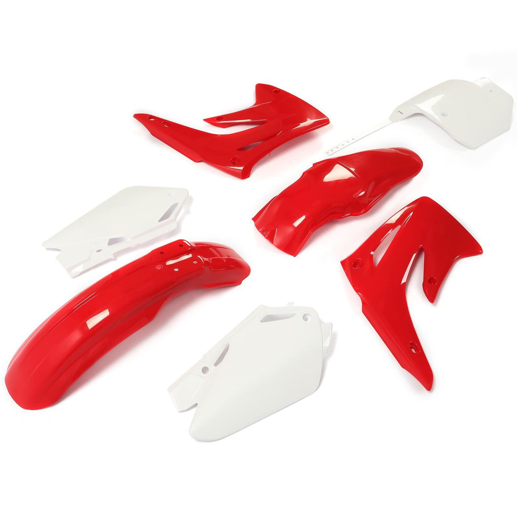 For Honda CR85R CR85RB 2003-2007 Restyled Plastic Kit  Shrouds Fenders Plates