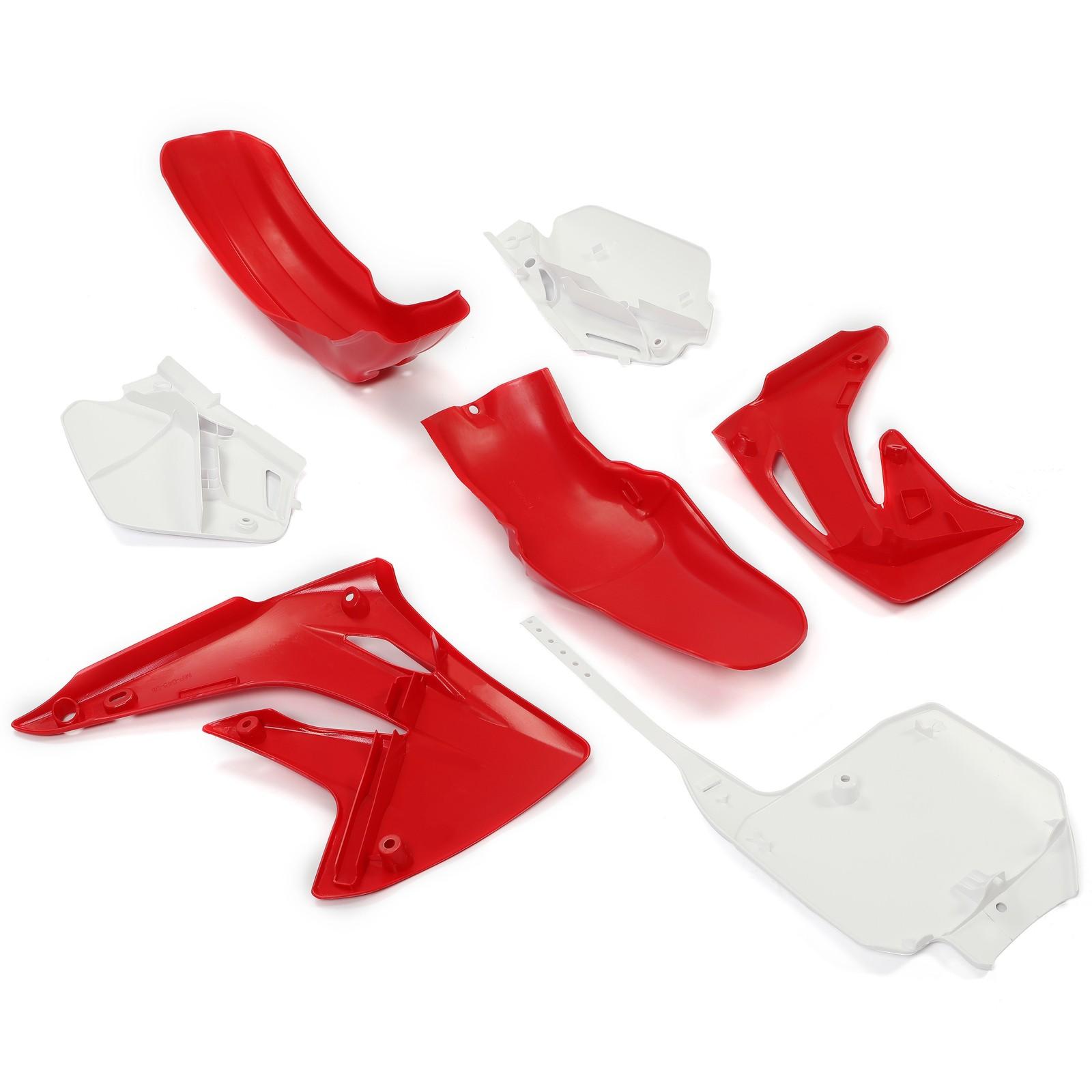 For Honda CR85R CR85RB 2003-2007 Restyled Plastic Kit  Shrouds Fenders Plates