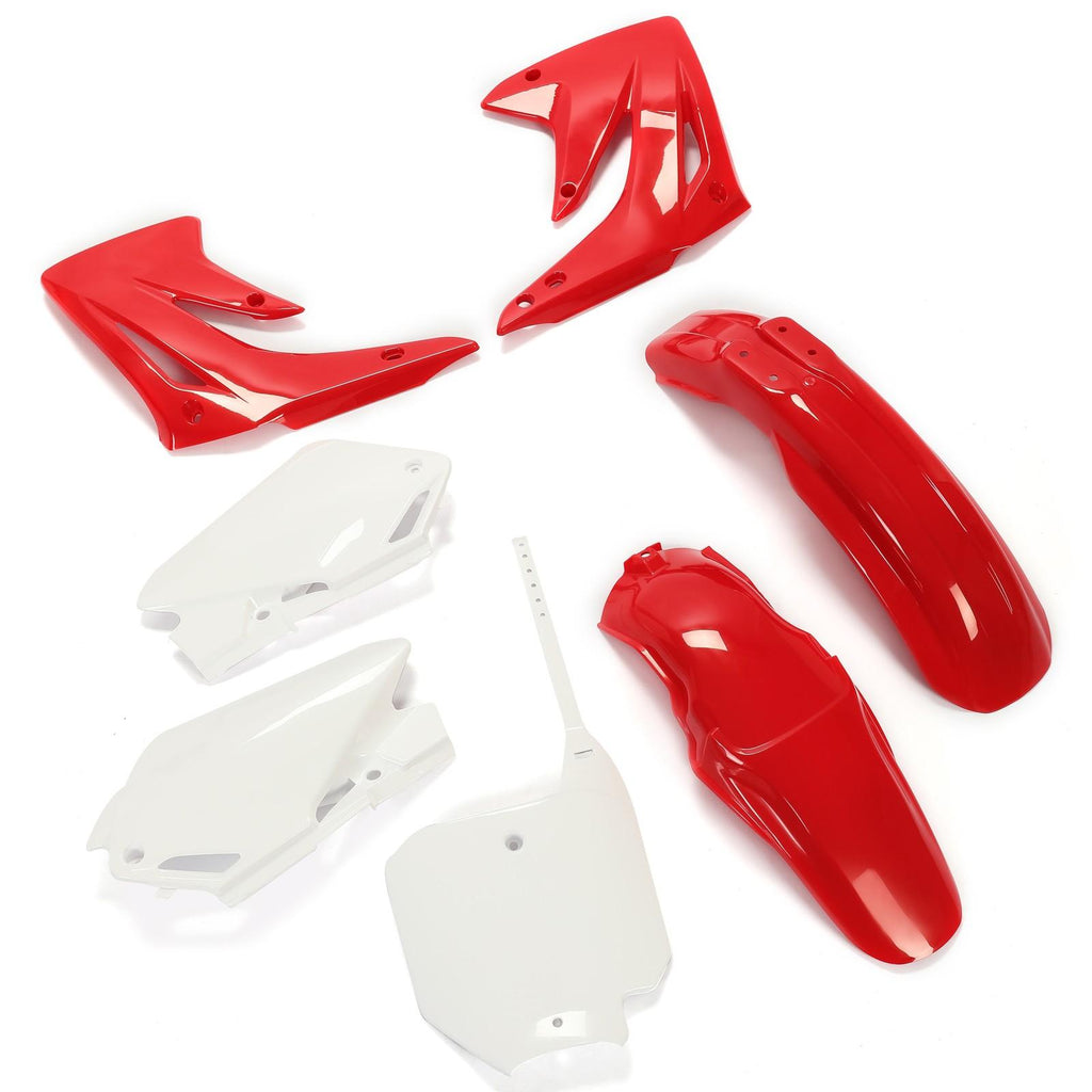 For Honda CR85R CR85RB 2003-2007 Restyled Plastic Kit  Shrouds Fenders Plates
