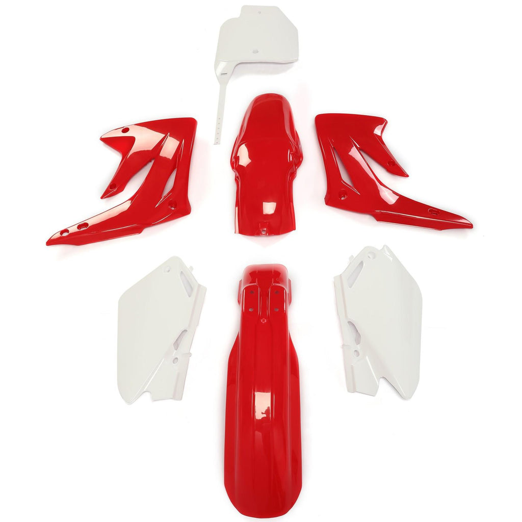 For Honda CR85R CR85RB 2003-2007 Restyled Plastic Kit  Shrouds Fenders Plates