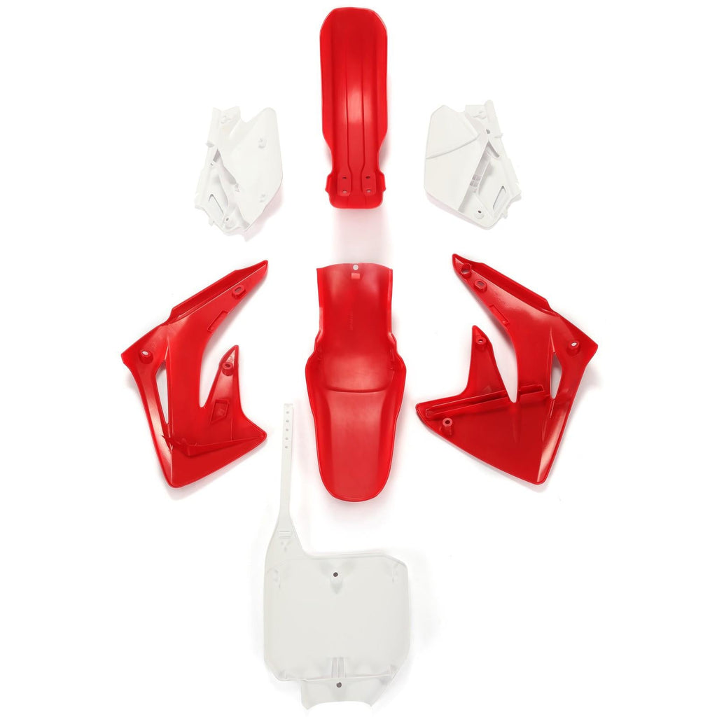 For Honda CR85R CR85RB 2003-2007 Restyled Plastic Kit  Shrouds Fenders Plates