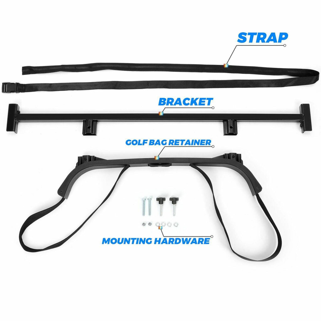 Universal Golf Cart Bag Holder Bracket Attachment Seat For EZGO Club Car Yamaha