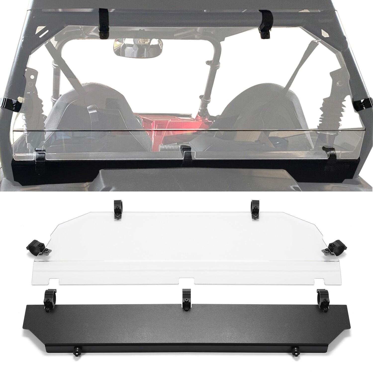 Rear Windshield Fits Polaris RZR 800 2008-2014 RZR 570 2014-2020 Vent Window