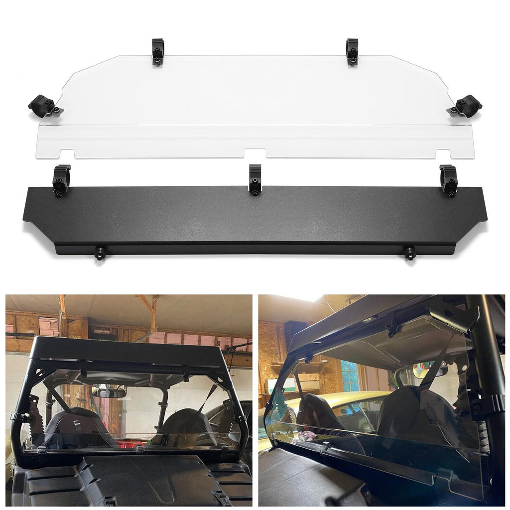 Rear Windshield Fits Polaris RZR 800 2008-2014 RZR 570 2014-2020 Vent Window