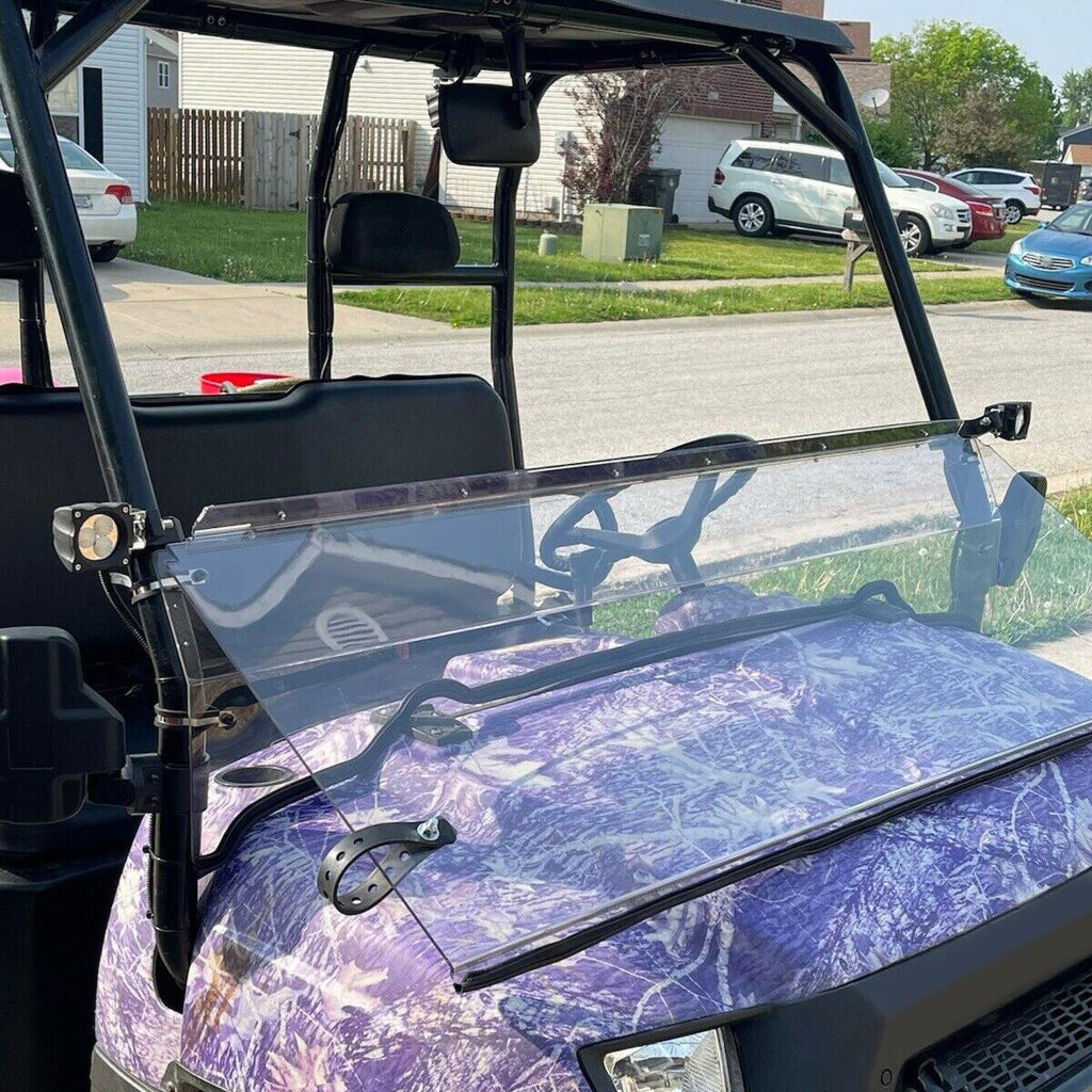 Flip Clear Windshield For Polaris Ranger 500 4x4/Ranger Crew 700/Ranger XP 700
