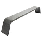 Dual Tandem Axle Trailer Fenders 72-7/8"x10-1/4"x13" (Fit 13"-15" Tires) - 2 PCS