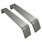 Dual Tandem Axle Trailer Fenders 72-7/8"x10-1/4"x13" (Fit 13"-15" Tires) - 2 PCS