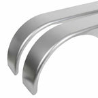 For 13” 14” 15” Heavy Duty Round Plate Tandem Axle Trailer Fenders 9" x 66" x18"