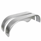 For 13” 14” 15” Heavy Duty Round Plate Tandem Axle Trailer Fenders 9" x 66" x18"
