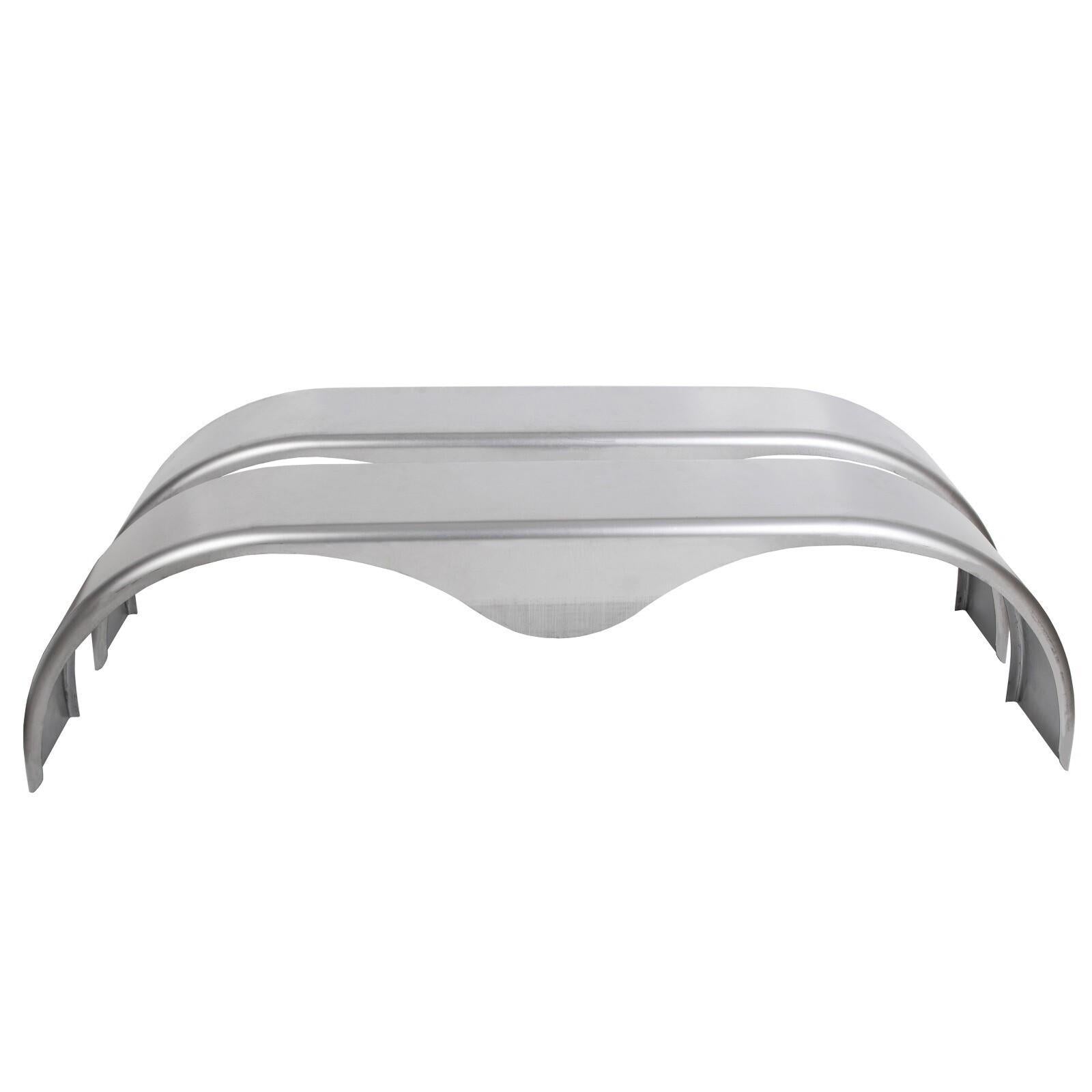 For 13” 14” 15” Heavy Duty Round Plate Tandem Axle Trailer Fenders 9" x 66" x18"