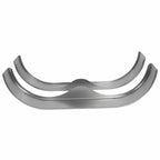 For 13” 14” 15” Heavy Duty Round Plate Tandem Axle Trailer Fenders 9" x 66" x18"