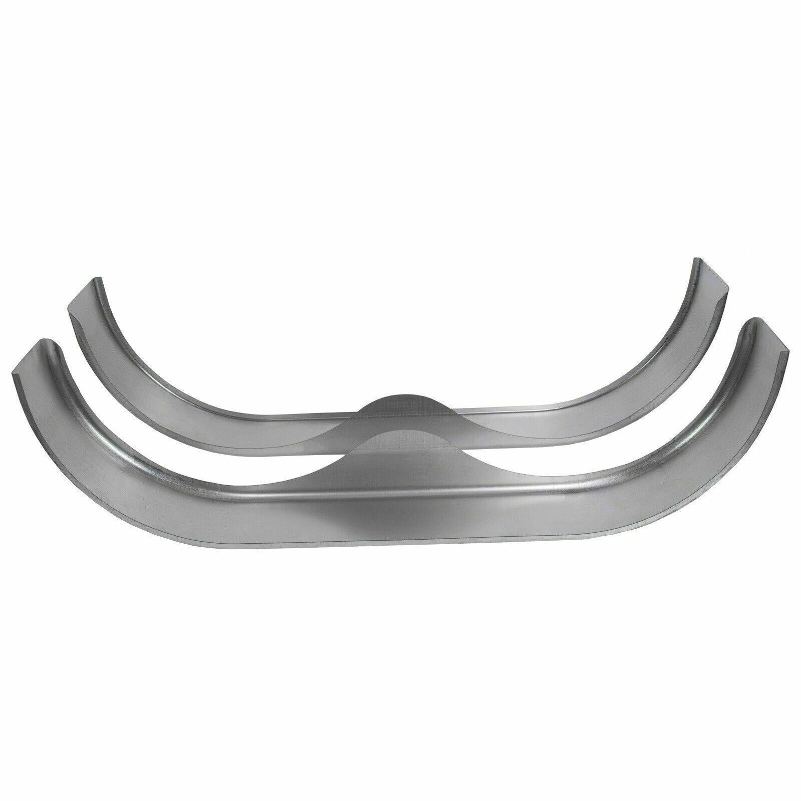 For 13” 14” 15” Heavy Duty Round Plate Tandem Axle Trailer Fenders 9" x 66" x18"