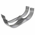 For 13” 14” 15” Heavy Duty Round Plate Tandem Axle Trailer Fenders 9" x 66" x18"