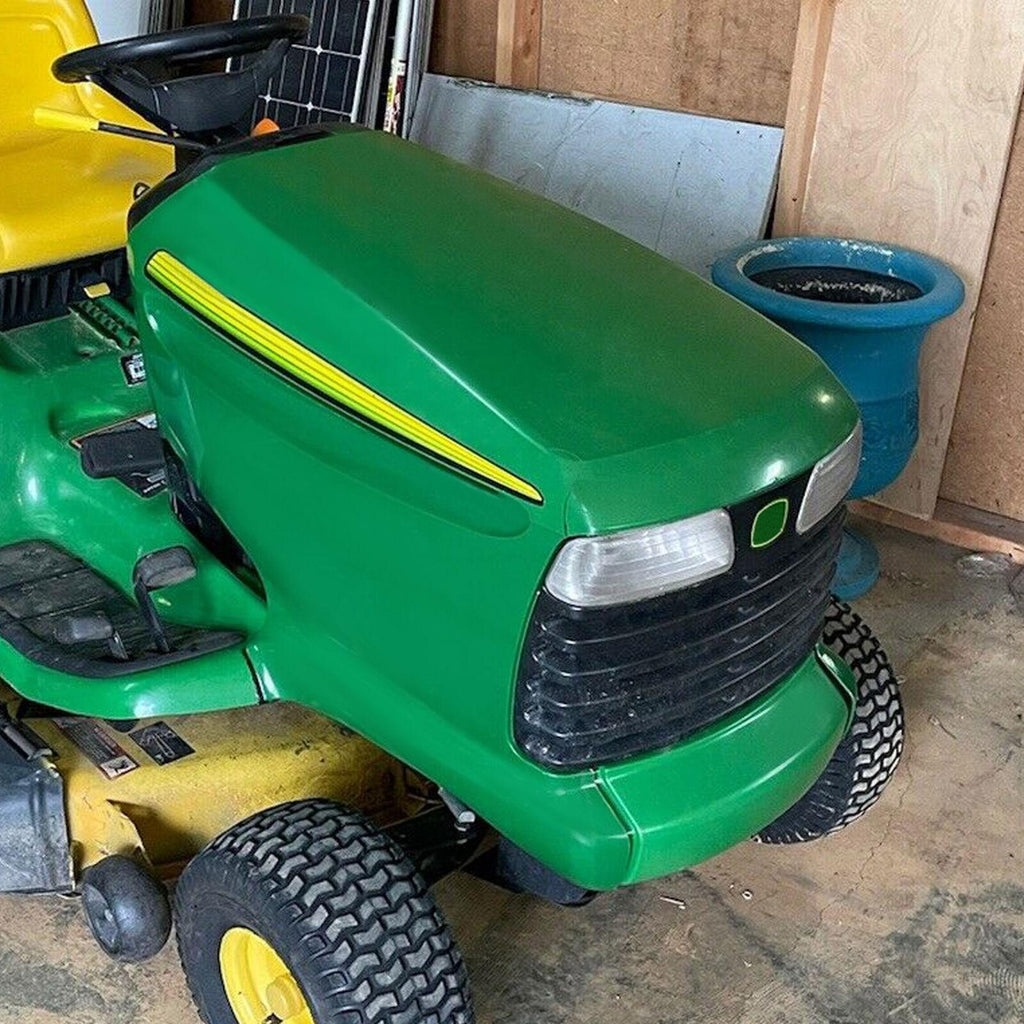 For John Deere LT133 LT155 LT166 LTR155 LTR166 Upper Lower Hood & Bumper Hinge
