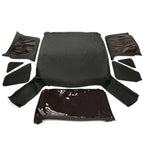 Black replacement Soft Top Tinted Windows FOR Jeep Wrangler TJ 1997-2006