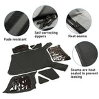 Black replacement Soft Top Tinted Windows FOR Jeep Wrangler TJ 1997-2006