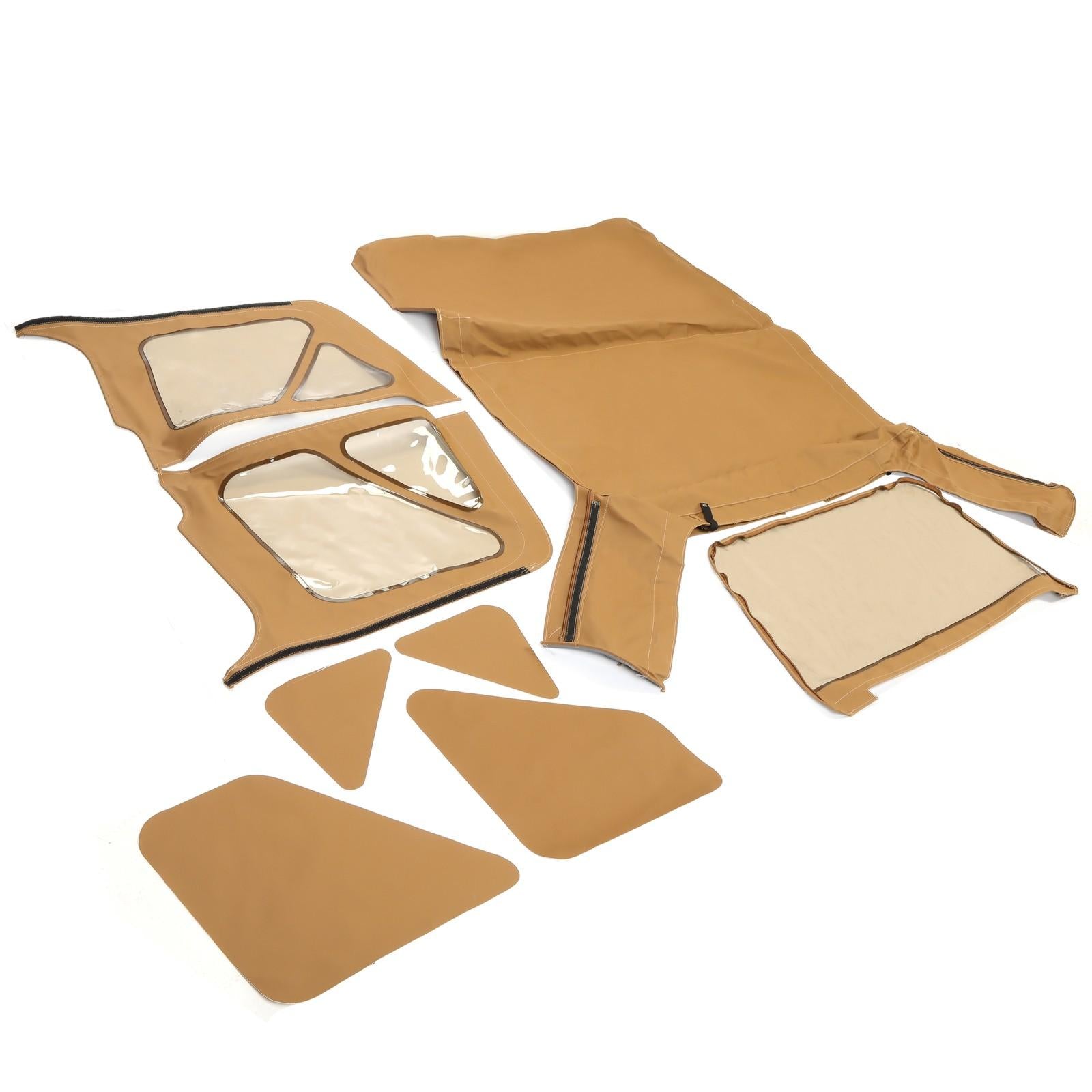 For Jeep Wrangler TJ Soft top Replacement, 1997-2006, Tinted Windows