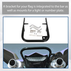 For Yamaha Raptor 700 700R YFM700 YFM700R 2006-24 Grab Bar Rear Bumper Aluminum
