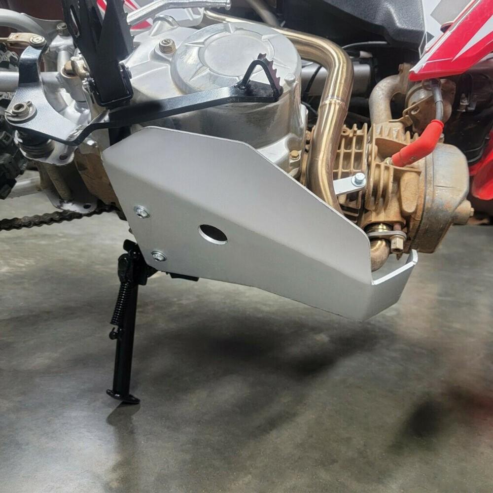 For 2013-2024 Honda CRF110F Aluminum Skid Plate Engine Guard Protector