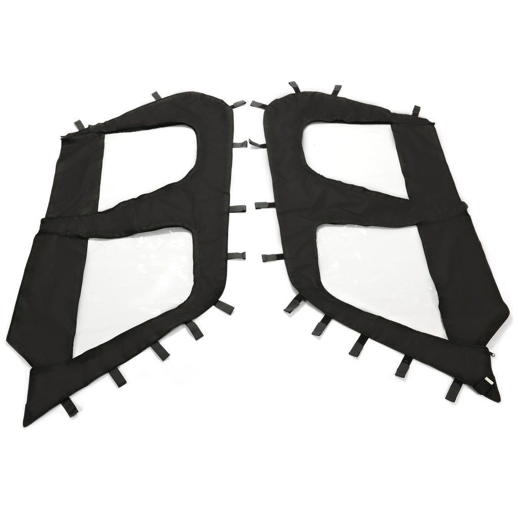 Soft Doors Cab Enclosure Set For 2012-2022 Kawasaki Teryx4 4 seat UTV models