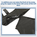 Soft Doors Cab Enclosure Set For 2012-2022 Kawasaki Teryx4 4 seat UTV models