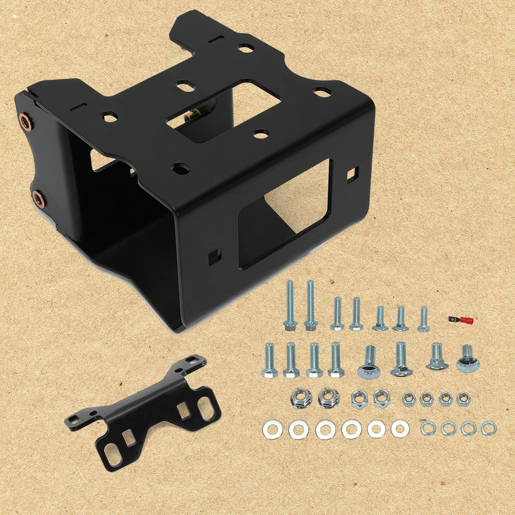 For Polaris Sportsman 400 450 500 550 570 800 850 ATV Winch Mount Plate Brackets