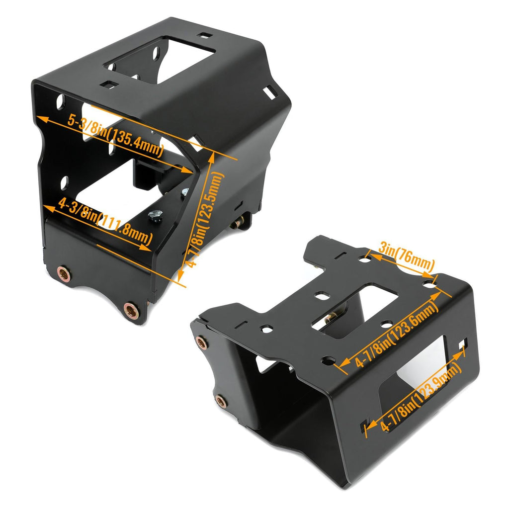 For Polaris Sportsman 400 450 500 550 570 800 850 ATV Winch Mount Plate Brackets