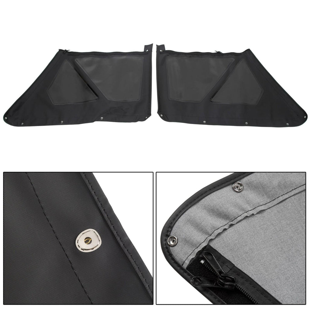 For 86-94 Suzuki Samurai Soft Top 98515 & Zippered Windows w/ Steel Support Bow
