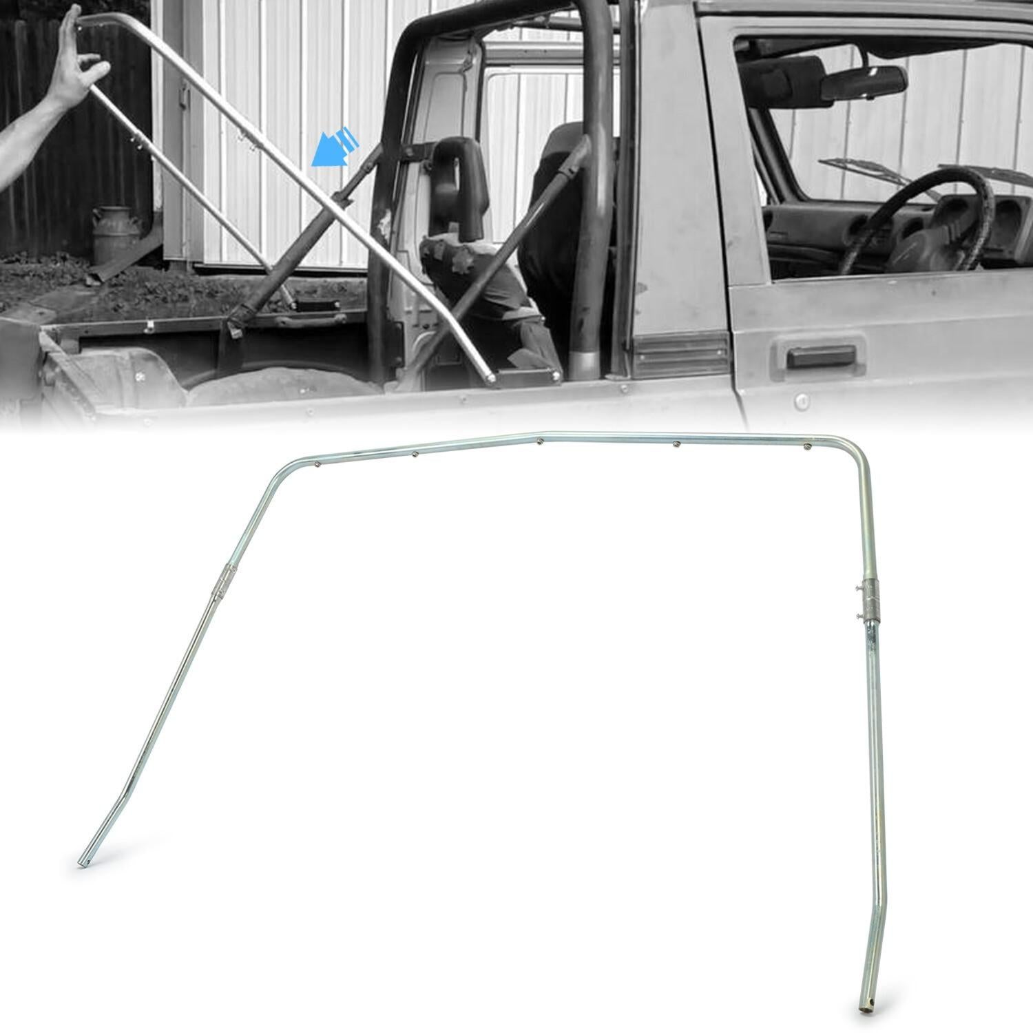 For 86-94 Suzuki Samurai Soft Top 98515 & Zippered Windows w/ Steel Support Bow