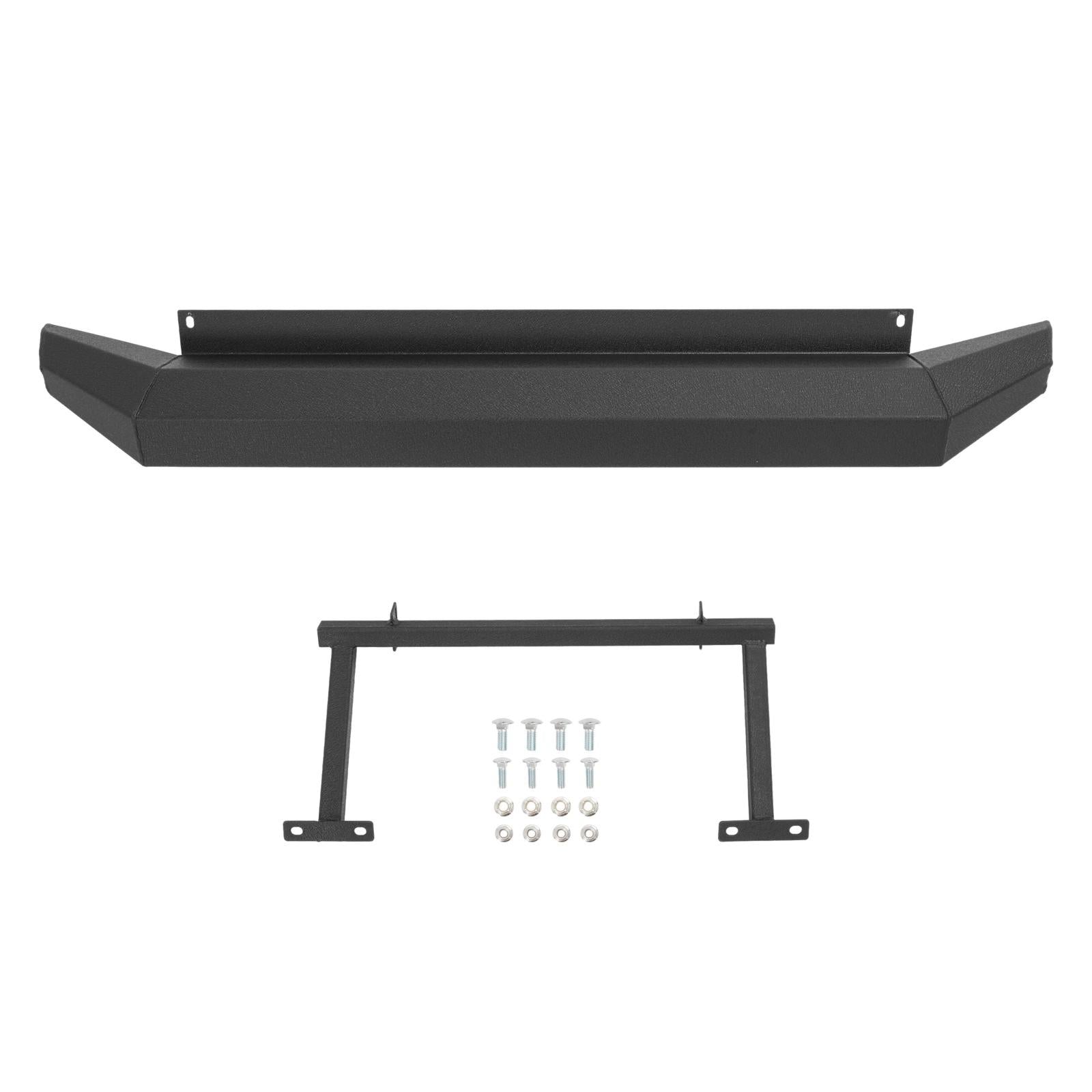 Heavy-Duty Steel Rear Bumper Powder Coated For 2016-2023 Polaris General XP 1000