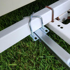 2PCS Boat Trailer 40" Zinc-Plated Guide On Post PVC Poles For Sailboat Trailer