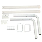 2PCS Boat Trailer 40" Zinc-Plated Guide On Post PVC Poles For Sailboat Trailer